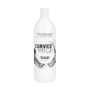 Kosswell Curves UP Neutral 1000ml, utrwalacz do płynów do trwałej ondulacji