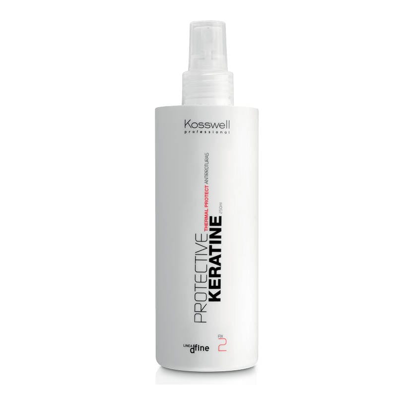 Kosswell Protective Keratine 250ml, spray chroniący włosy przed ciepłem