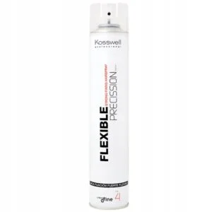 Kosswell Flexible Precission 500 ml, lekki elastyczny lakier do włosów
