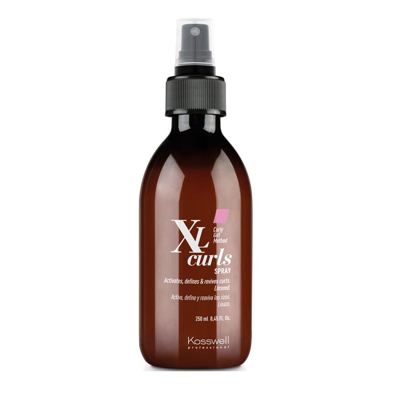 Kosswell XL Curls Spray 250ml - spray do wlosow kreconych aktywator skretu
