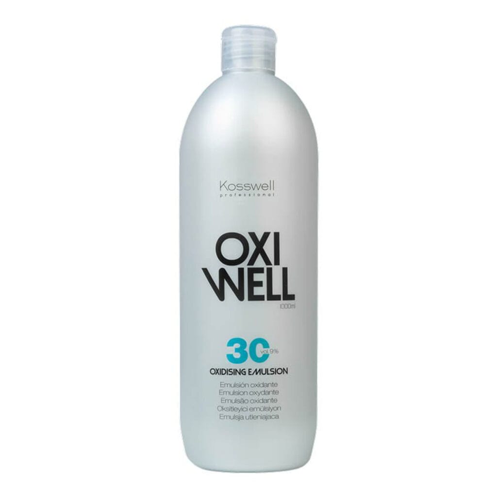 Kosswell Oxiwell 9% 1000 ml – kremowy oksydant do farby 30 vol.