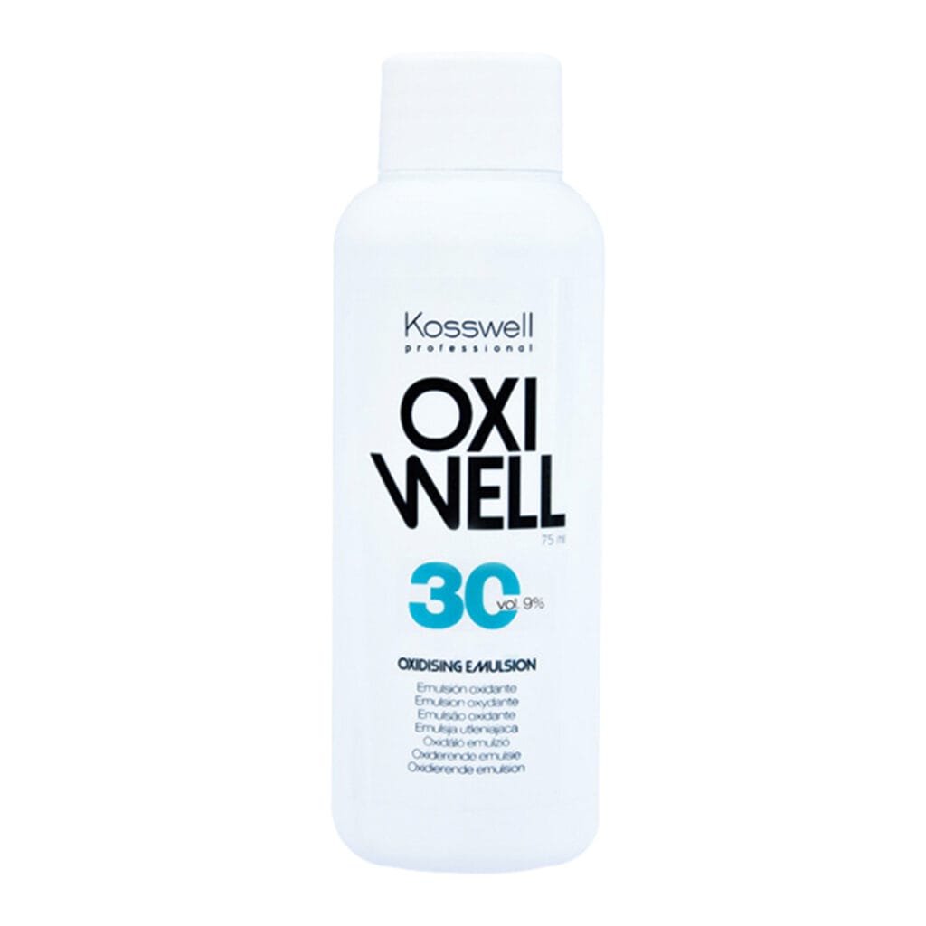 Kosswell Oxiwell 9% 75 ml – kremowy oksydant do farby 30 vol.