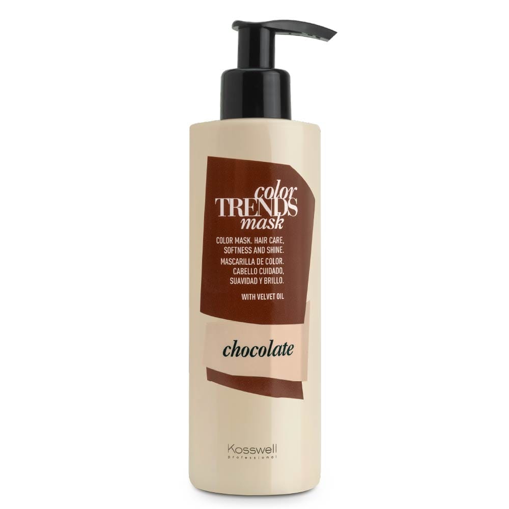 Kosswell Color Trends Mask Chocolate 250 ml – maska odświeżająca czekoladowy kolor