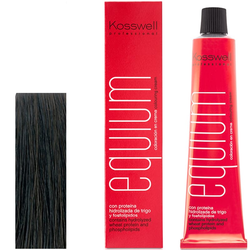 Kosswell Equium 4 Średni brąz 60 ml – farba do włosów