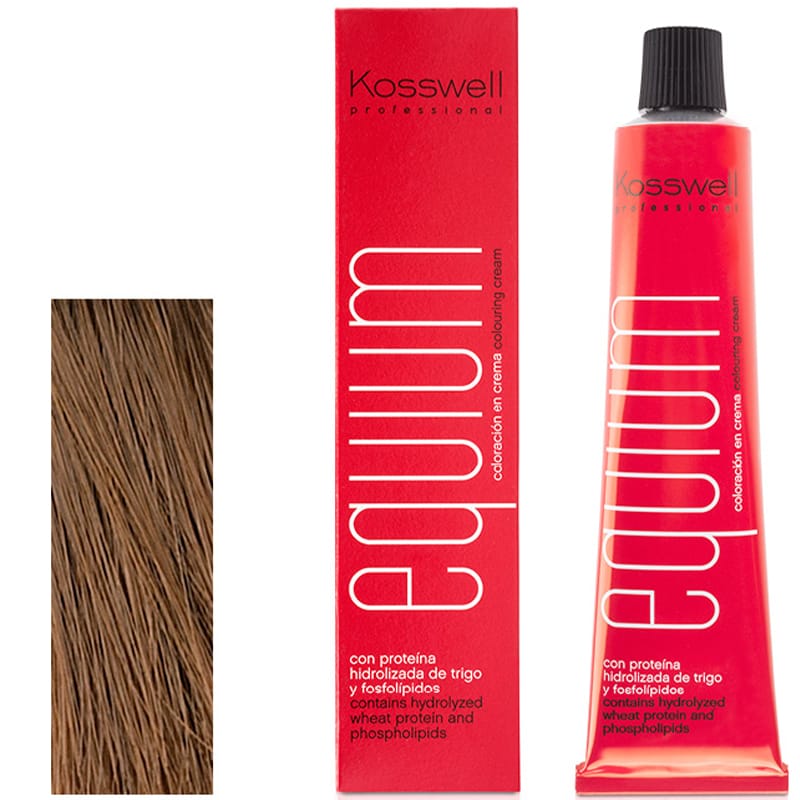 Kosswell Equium 6.13 Ciemny popielato złoty blond 60 ml – farba do włosów