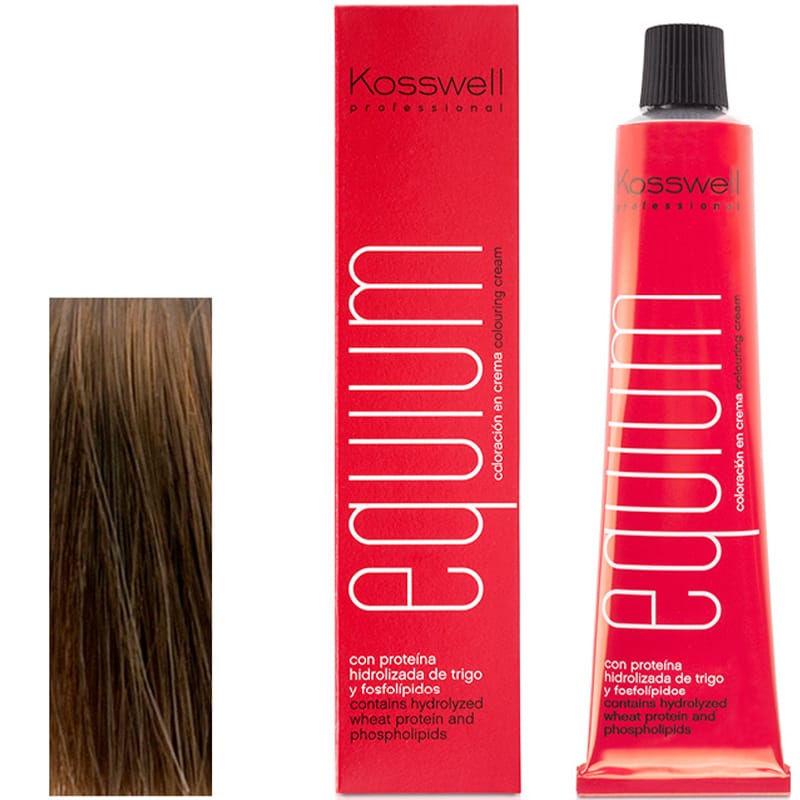 Kosswell Equium 7.0 Naturalny średni blond 60 ml – farba do włosów