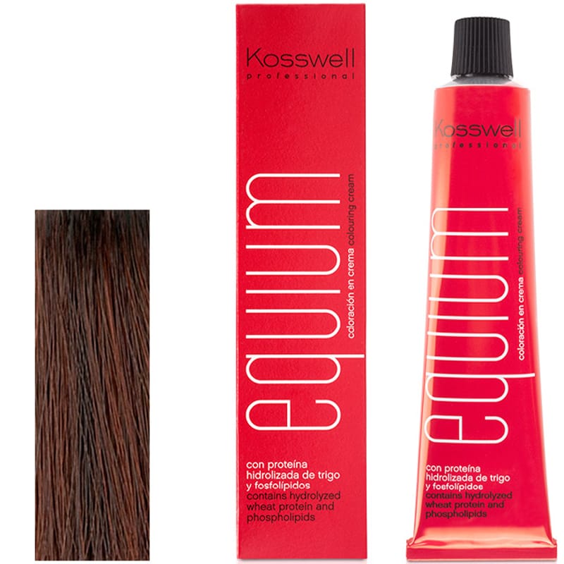 Kosswell Equium 7.5 Średni mahoniowy blond 60 ml – farba do włosów