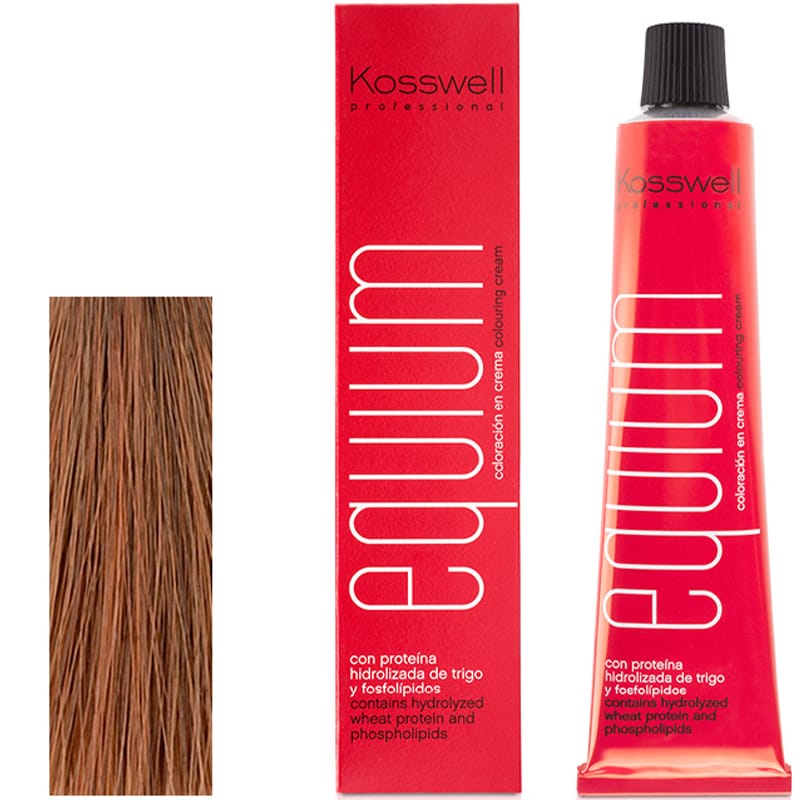 Kosswell Equium 8.73 Jasny kasztanowo złoty blond 60 ml – farba do włosów