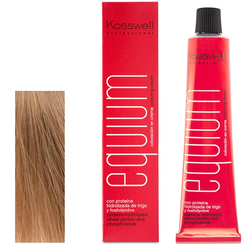 Kosswell Equium 9.0 Naturalny bardzo jasny blond 60 ml – farba do włosów