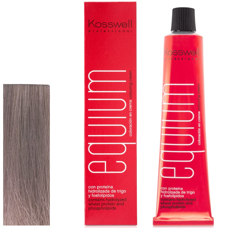 Kosswell Equium 9.12 Bardzo jasny popielato opalizujący blond 60 ml – farba do włosów